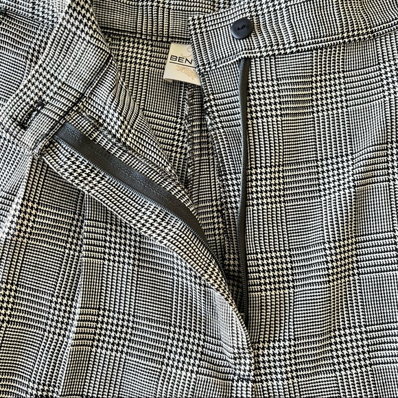 Vintage TR Bentley Houndstooth High Waisted Trousers Pants - Picture 5 of 16
